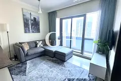 Fully Furnished | 1 Bed | Marina & Sea Views