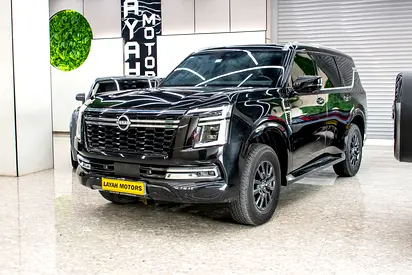 2025 NISSAN PATROL SE TITANIUM  FULL OPITION (UNDER WARRANTY AND CONTRACT SERVICE)