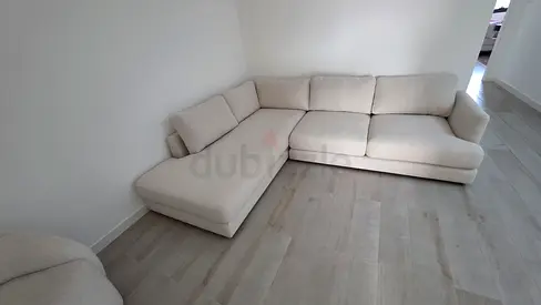 As good as like new West Elm Sofa Beige