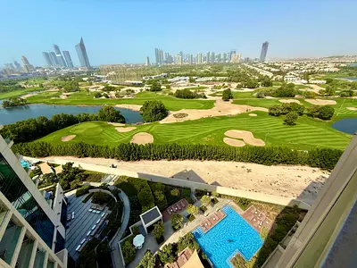 Golf Course View | Bright Floor-to-Ceiling Windows