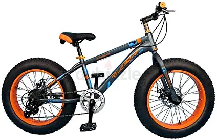 Ultra Fat Tire Mountain Bike Grey and Orange but it have same issue real customers please 🙏