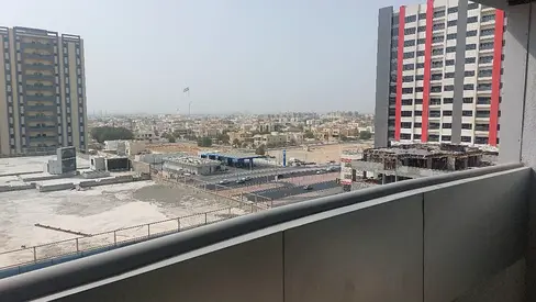 AED 19,999 Annually | Studio with Balcony | Garden City Towers – Al Hamidiya