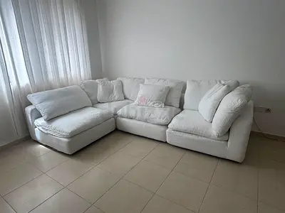Loom Collection modular feather filled sofa