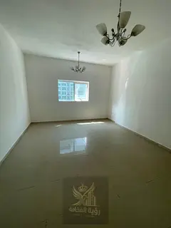 For Annual Rent: One-bedroom apartment with a living room in Al Taawun, Sharjah, located near the Du
