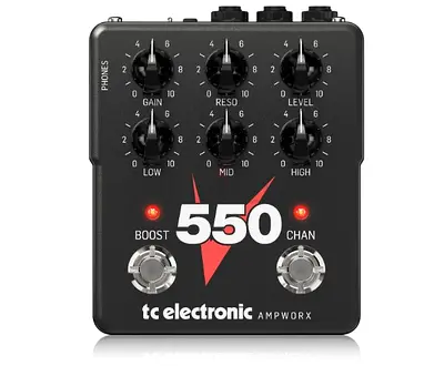 TC Electronic V550PREAMP Dual-Channel Guitar Preamp Recreates the Sound of a MK1 - Brand new