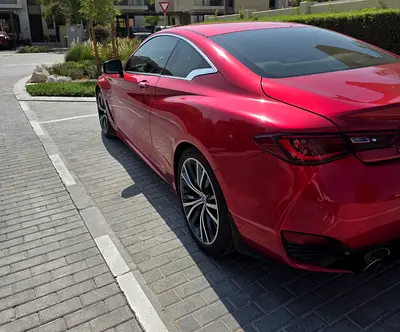 Red infiniti - 2.0 Turbo - white interior