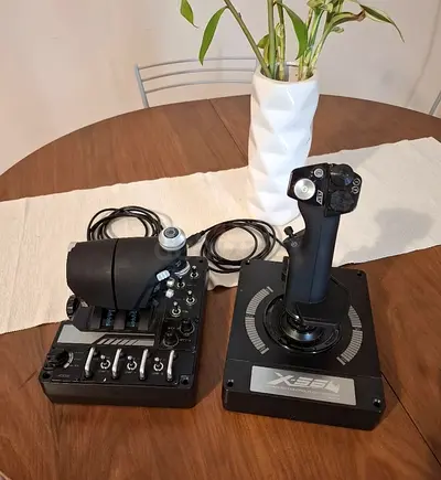 Logitech X56 HOTAS with Mount