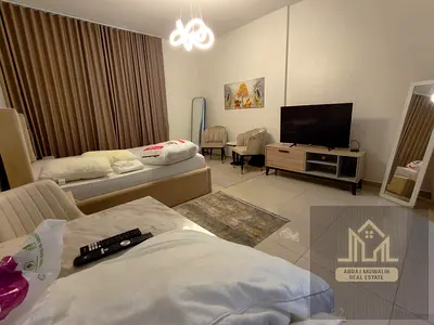 Elegant Furnished Studio Lavish Gated Community Gym Pool Parking