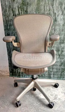 Herman Miller Ergonomic Office Chair with Mesh Back and Adjustable Armrests