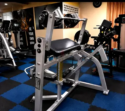 Preacher Curl / Ticeps Isolation Machine - Heavy Duty Gym Equipment