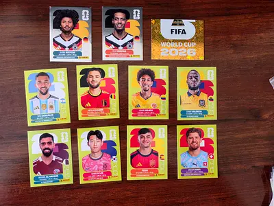 VERY RARE Panini 2026 World Cup Germany Silver Foil and Swiss United Version BUNDLE