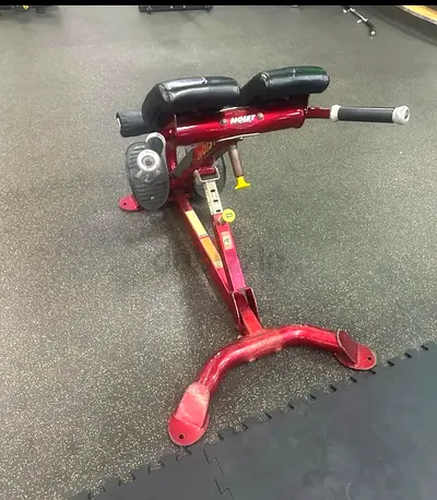 Roman Chair / Hyperextension Bench for Back & Core - Solid Steel