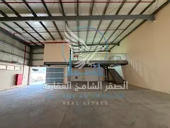 5,000 Sq. Ft. Warehouse for Rent in Al Sajaa | 1,000 Sq. Ft. Mezzanine | Wide Truck Access | 16 kW E