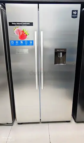 Samsung Stainless Steel Side-by-Side Refrigerator with Water Dispenser - 2 Door