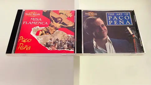 2 Paco Peña Music CD’s