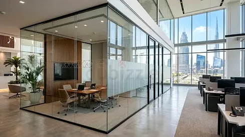 Glass Partition & Office Glass Works | Office, Shop, Salon & Commercial Fit Out
