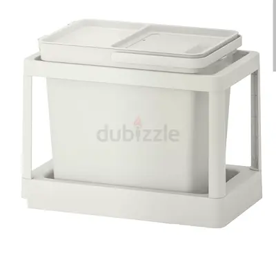 Ikea Pull-Out Double Kitchen Trash Bin Organizer — Under-Cabinet Waste Sorting