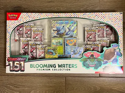 Pokémon TCG: 151 Blooming Waters Premium Collection | Factory Sealed | Multiple Available