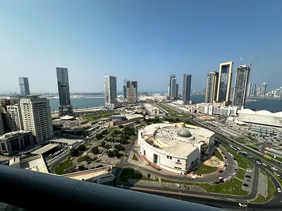 Sea View 3-Bedrooms Apartment Available With All Amenities Al Taawun Sharjah….