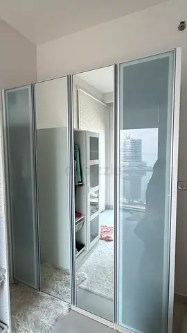 Elegant Mirrored Wardrobe for Sale  Beautiful and stylish full-length mirrored wardrobe