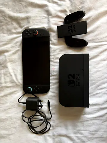 Nintendo Switch 2 + Mario Kart + Animal Crossing + Accessories
