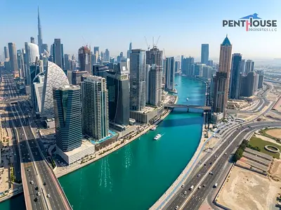 Burj & Canal View | Spacious | High floor