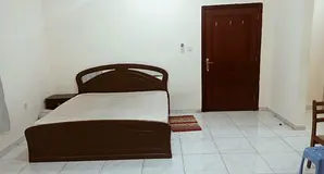 Spacious furnished Private Room with Attached Bathroom for Family – Near Al Bateen Airport Muroor 