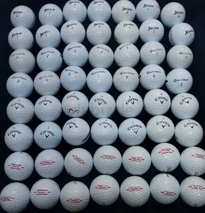 Mixed Brand Golf Balls – Titleist, Callaway, Srixon & TaylorMade and other,s