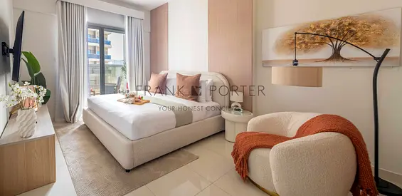 Minimalist Studio in Hera Tower, Dubai Sports City | Ideal for Mid - Term, Monthly & Weekly Stays | All Bills Inclusive