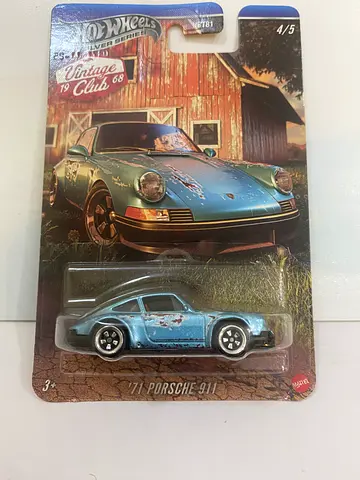 Hot Wheels '71 Porsche 911 - Vintage Club Series