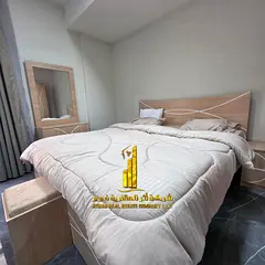 Luxury studio apartment with a semi-detached kitchen, fully furnished, for monthly rent in Ajman - A