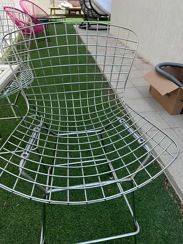Chrome Wire Grid Dining/Accent Chair - Set/Single Available 25 each