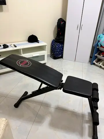 Adjustable Workout Bench for Home Gym - Foldable, Good Condition