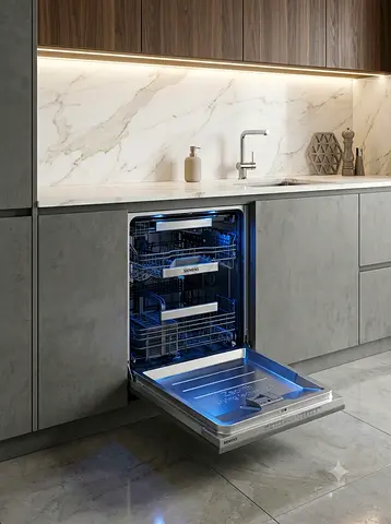 Siemens iQ700 Built-In Dishwasher – 3 Racks | Zeolith Drying | German Technology