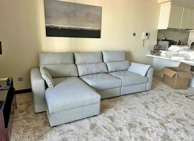 Ikea Eskilstuna L Shape Sofa bed gray