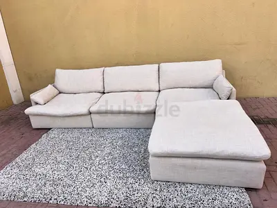As Perfect Condition Home centre swin Modular Sofa with ottoman