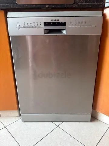 Siemens stainless steel freestanding dishwasher - good working condition