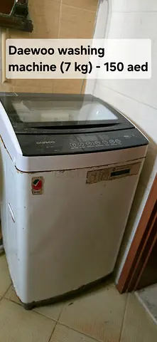 Daewoo washing machine (7 kg) - 150 aed