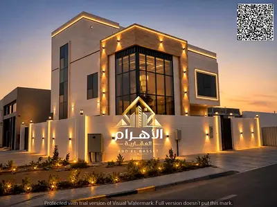 فيلا كورنر فاخرة امام جميع الخدمات ووالطريق الرئيسي مباشرمع مسبح خاص وشاملة جميع الخدمات داخل الفيلا جاهزة للسكن