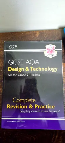 CGP GCSE AQA Design & Technology Complete Revision & Practice (Grade 9-1)