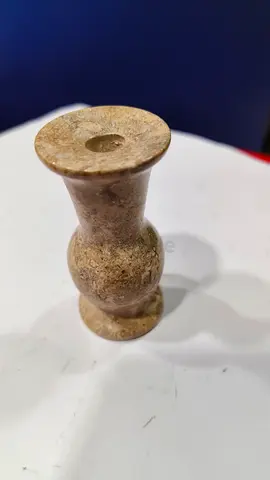 Stone vase 8cm height