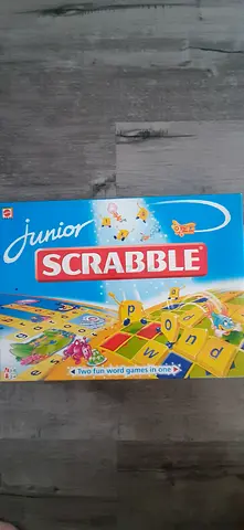 Junior Scrabble board game - good condition