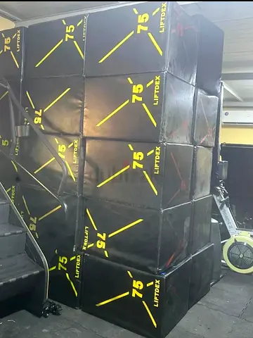 Set of LiftDEX 75cm Plyo Boxes / Plyometric Jump Boxes - Used