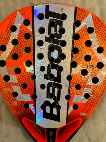 Babolat juan lebron viper, broken on one side , few scratches on the frame