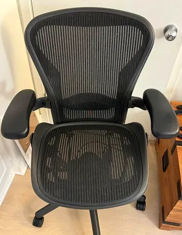 Brand Herman Miller Aeron Classic Chair Lumbar Support Size B Fully Adjustable