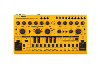 Behringer TD3MOAM “Modded Out” Analog Bass Line Synthesizer with VCO, MIDI-Contr - Brand New
