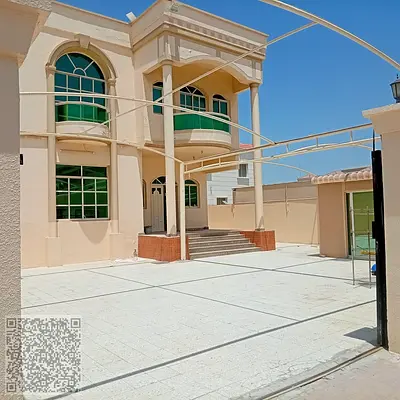 فيلا فاخرة 5 غرف نوم في الروضة، عجمان | 100 ألف درهم | 3 دفعات | 5 حمامات | غرفة خادمة | مجلس واسع | حوش كبير | موقع مميز