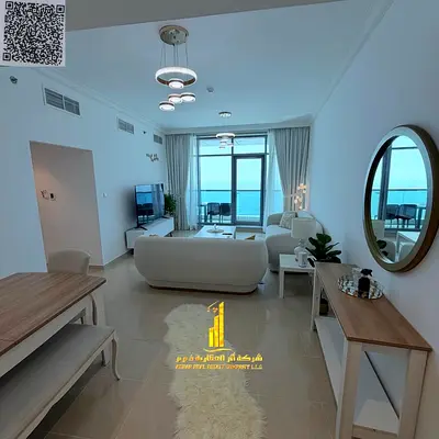 🌟 إطلالة ساحرة على الشاطئ أفخم وأرقى شقة غرفتين وصالة مفروشة في كورنيش عجمان – أبراج الريزدنس🌟 ✨ لعشاق الفخامة والتميز، شقة VIP حقيقية بأعلى المواصف