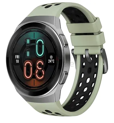 Smartwatch with silicone sport strap - good condition هاواوى GT2 اى