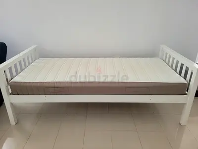Single Ikea Bed + Mattress